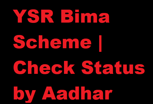 ysr bheema status check