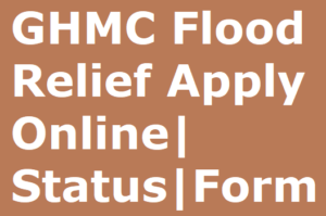 ghmc flood relief apply online