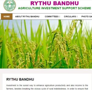 rythu bandhu payment status