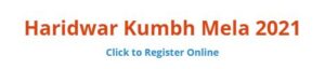 haridwar kumbh mela 2021 registration