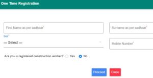 nirman shramik card apply online